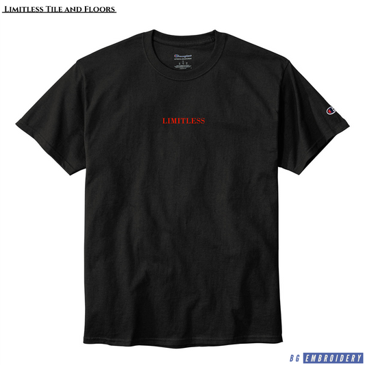 Limitless Tile and Floors Champion Tees